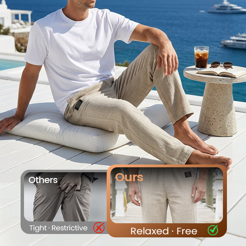 💕ONLY TODAY OFF!!💕Breathable Straight-Leg Trousers for Men