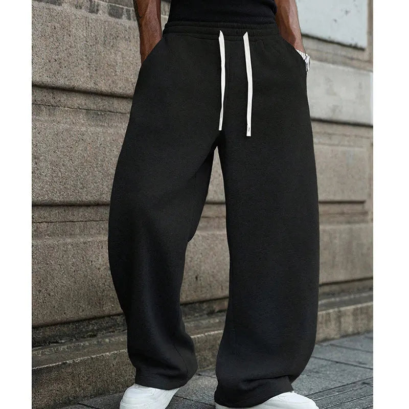 👖 50% RABATT! 🏃‍♂️ Herren-Freizeithose in Lockerer Passform – Kordelzug, Bequemes Baumwollgewebe & Vielseitig für Alltag und Sport 🌟