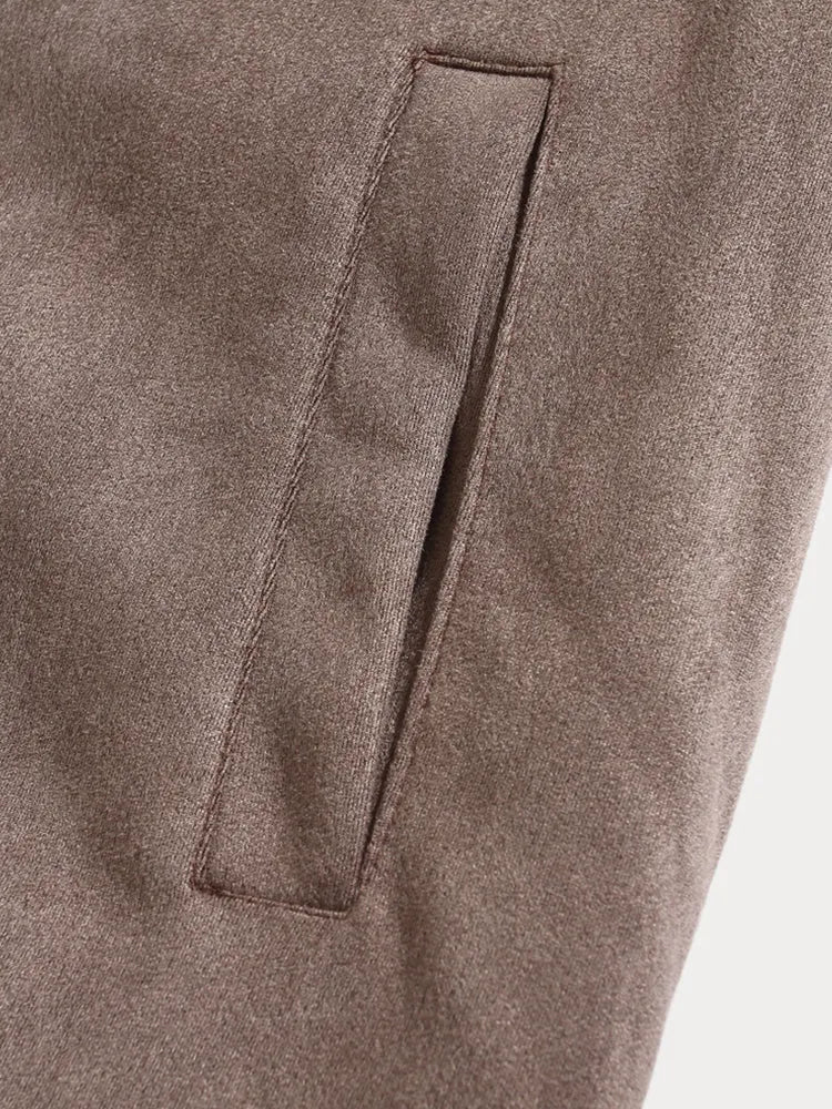 Classic Comfy Leisure Suede Jacket