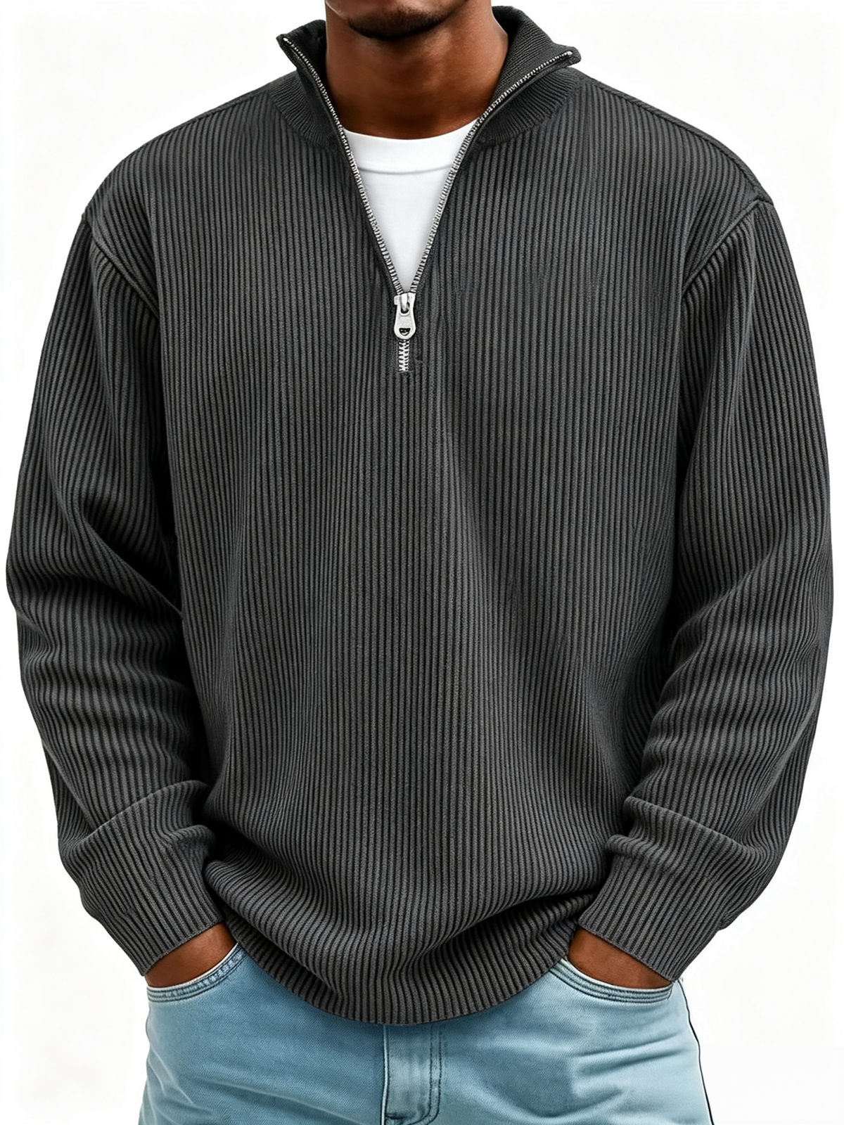 Classic Comfort Corduroy Polo Shirt