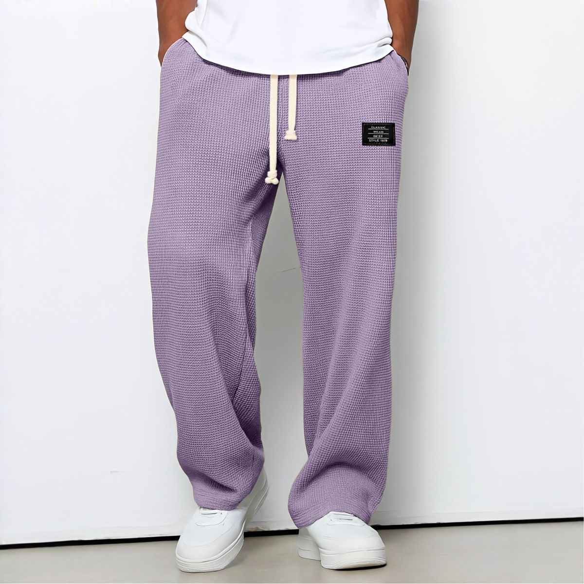 🎉2026 HOT SALE🎉66% OFF!Comfortable Men's Wide-Leg Pants with Adjustable Waistband