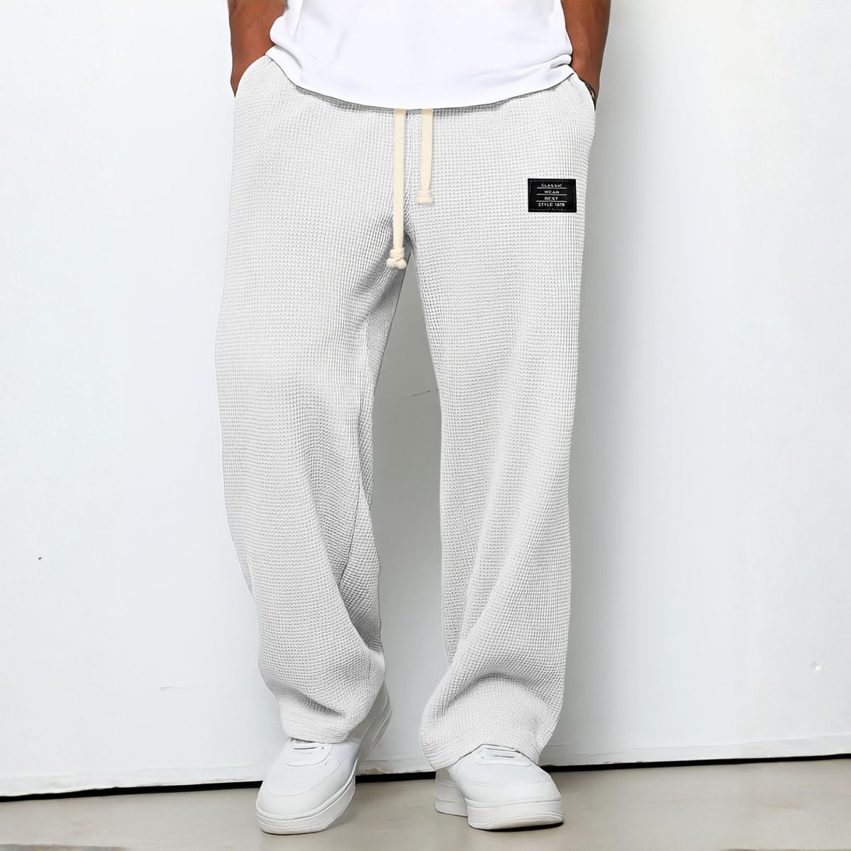 🎉2026 HOT SALE🎉66% OFF!Comfortable Men's Wide-Leg Pants with Adjustable Waistband