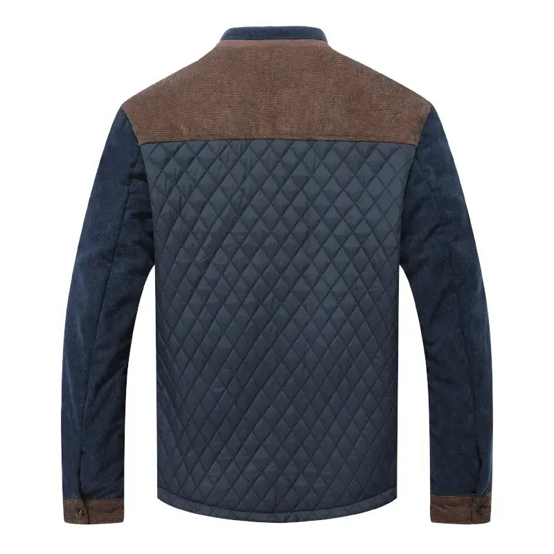 Men's Diamond Quilted Puffer Down Jacket