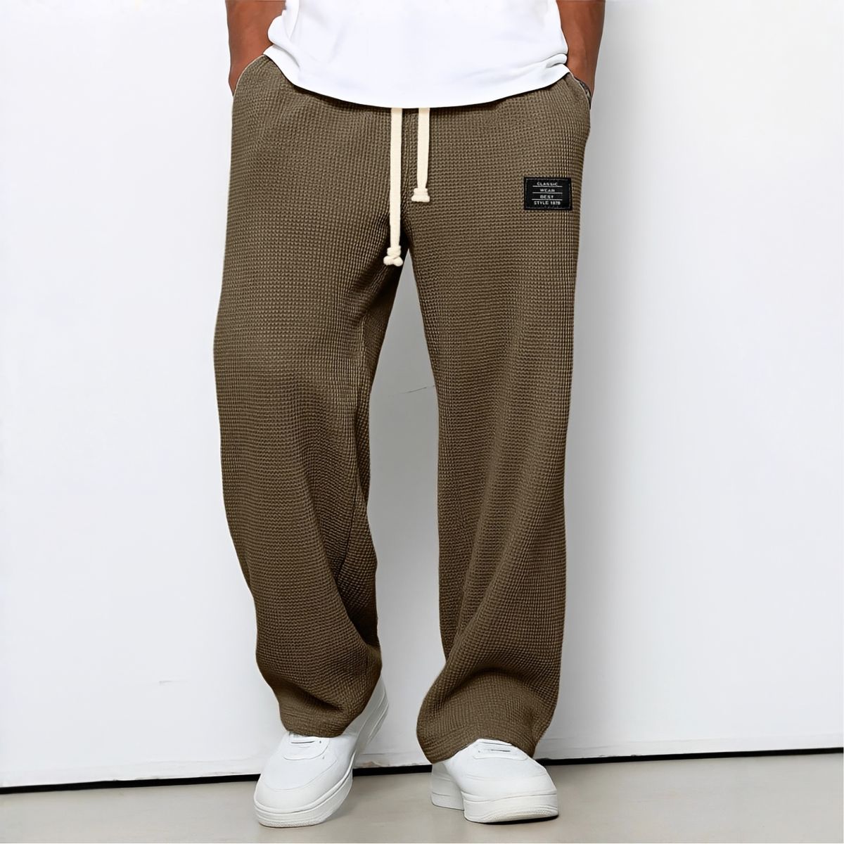🎉2026 HOT SALE🎉66% OFF!Comfortable Men's Wide-Leg Pants with Adjustable Waistband