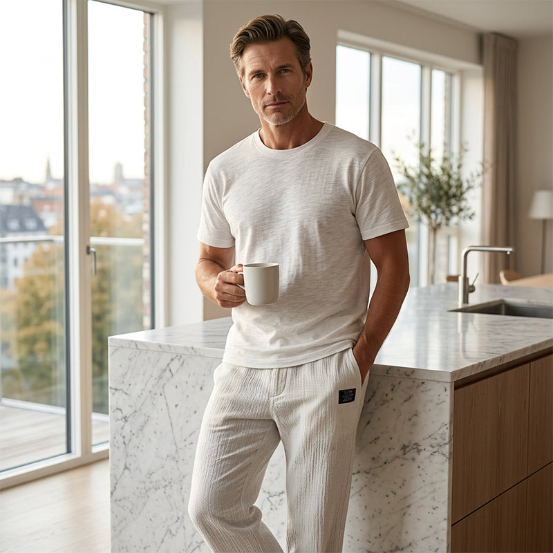 💕ONLY TODAY OFF!!💕Breathable Straight-Leg Trousers for Men