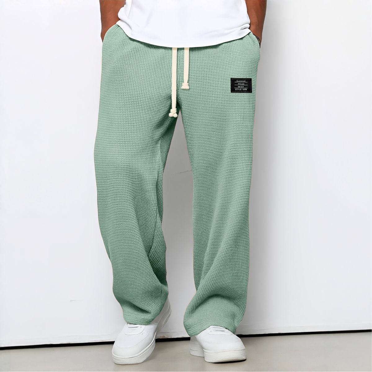 🎉2026 HOT SALE🎉66% OFF!Comfortable Men's Wide-Leg Pants with Adjustable Waistband