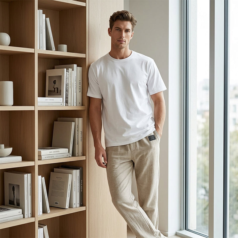 💕ONLY TODAY OFF!!💕Breathable Straight-Leg Trousers for Men