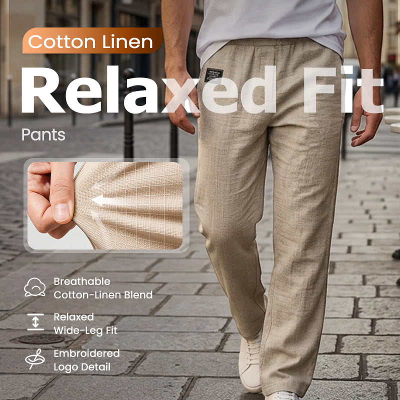 💕ONLY TODAY OFF!!💕Breathable Straight-Leg Trousers for Men