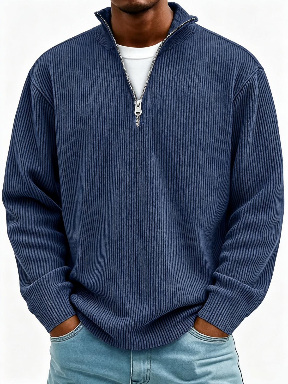 Classic Comfort Corduroy Polo Shirt