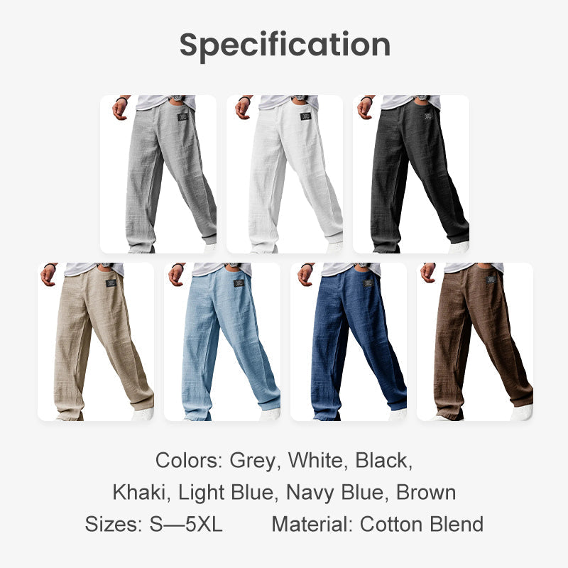 💕ONLY TODAY OFF!!💕Breathable Straight-Leg Trousers for Men