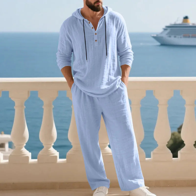 🧢👕 Kapuzen-Sweatshirt & Hose Set – Locker & Bequem für Casual Tage 🛋️😌 Perfekt für gemütliche Stunden zuhause oder entspannte Ausflüge. Nachhaltig, langlebig & made with care.