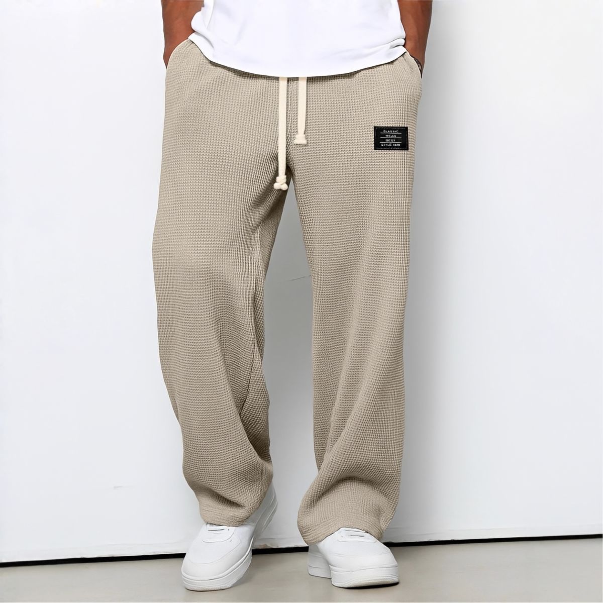 🎉2026 HOT SALE🎉66% OFF!Comfortable Men's Wide-Leg Pants with Adjustable Waistband