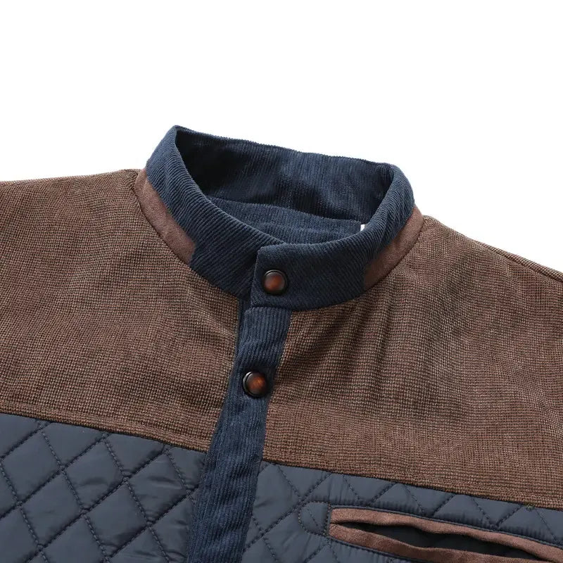 Men's Diamond Quilted Puffer Down Jacket