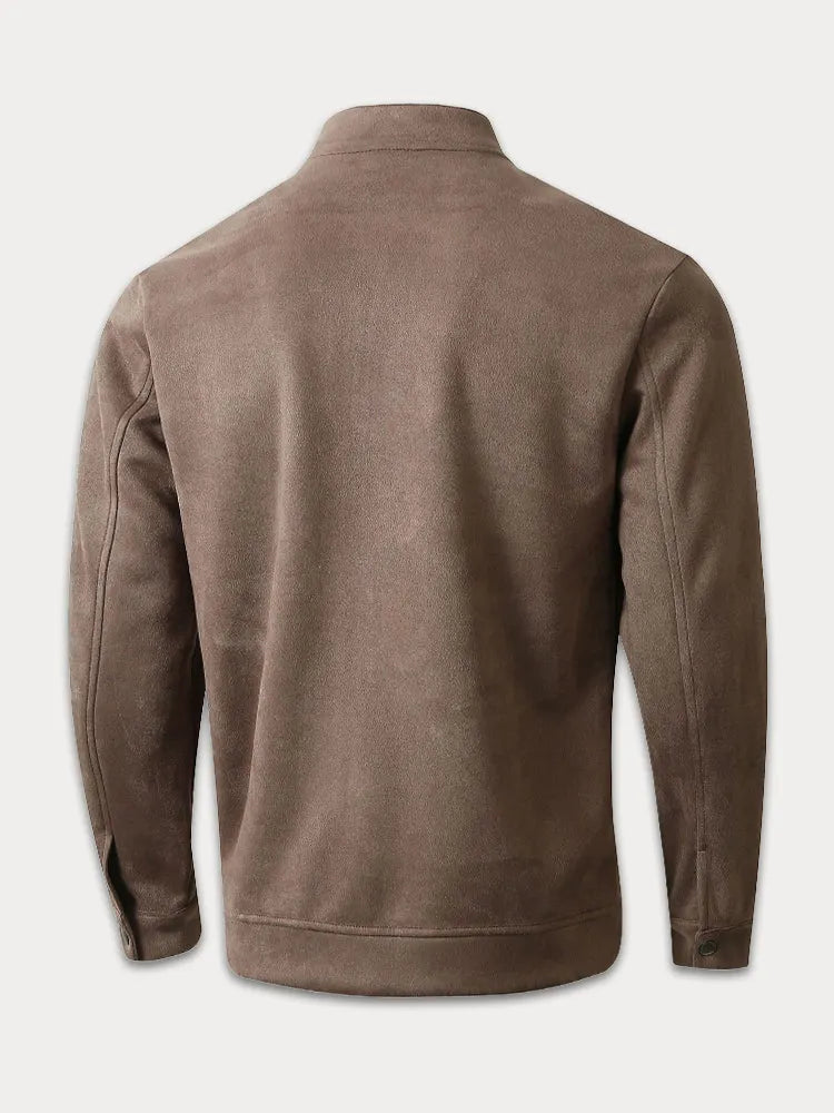 Classic Comfy Leisure Suede Jacket