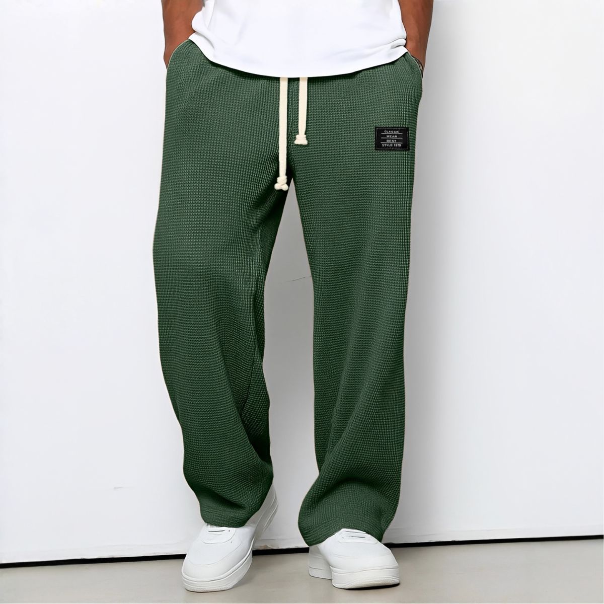 🎉2026 HOT SALE🎉66% OFF!Comfortable Men's Wide-Leg Pants with Adjustable Waistband