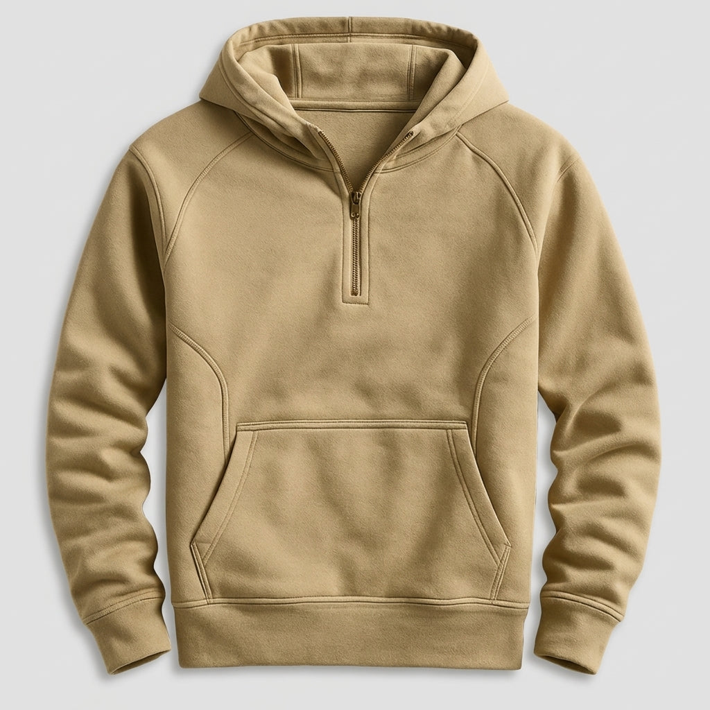 Outdoor Soft Fleece Pullover Hoodie for Men