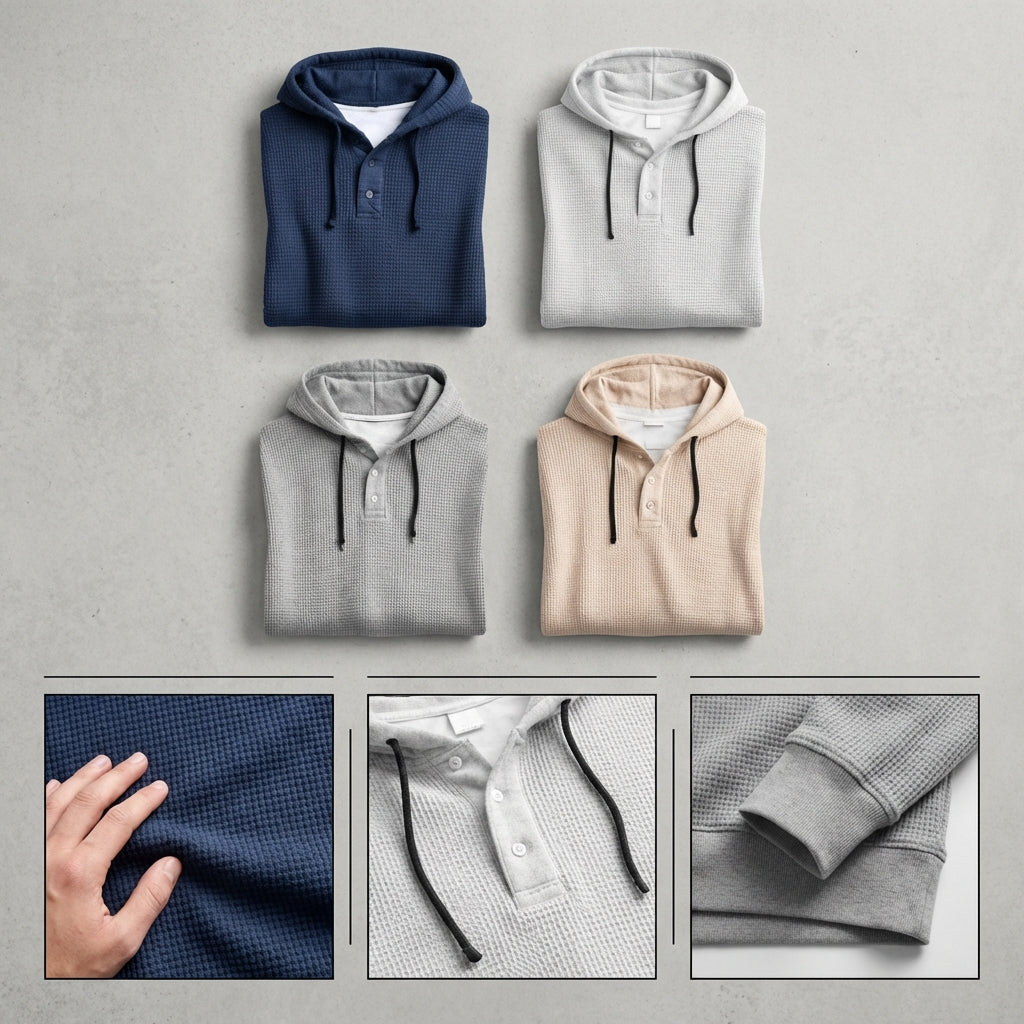 Carter Waffle Hoodie